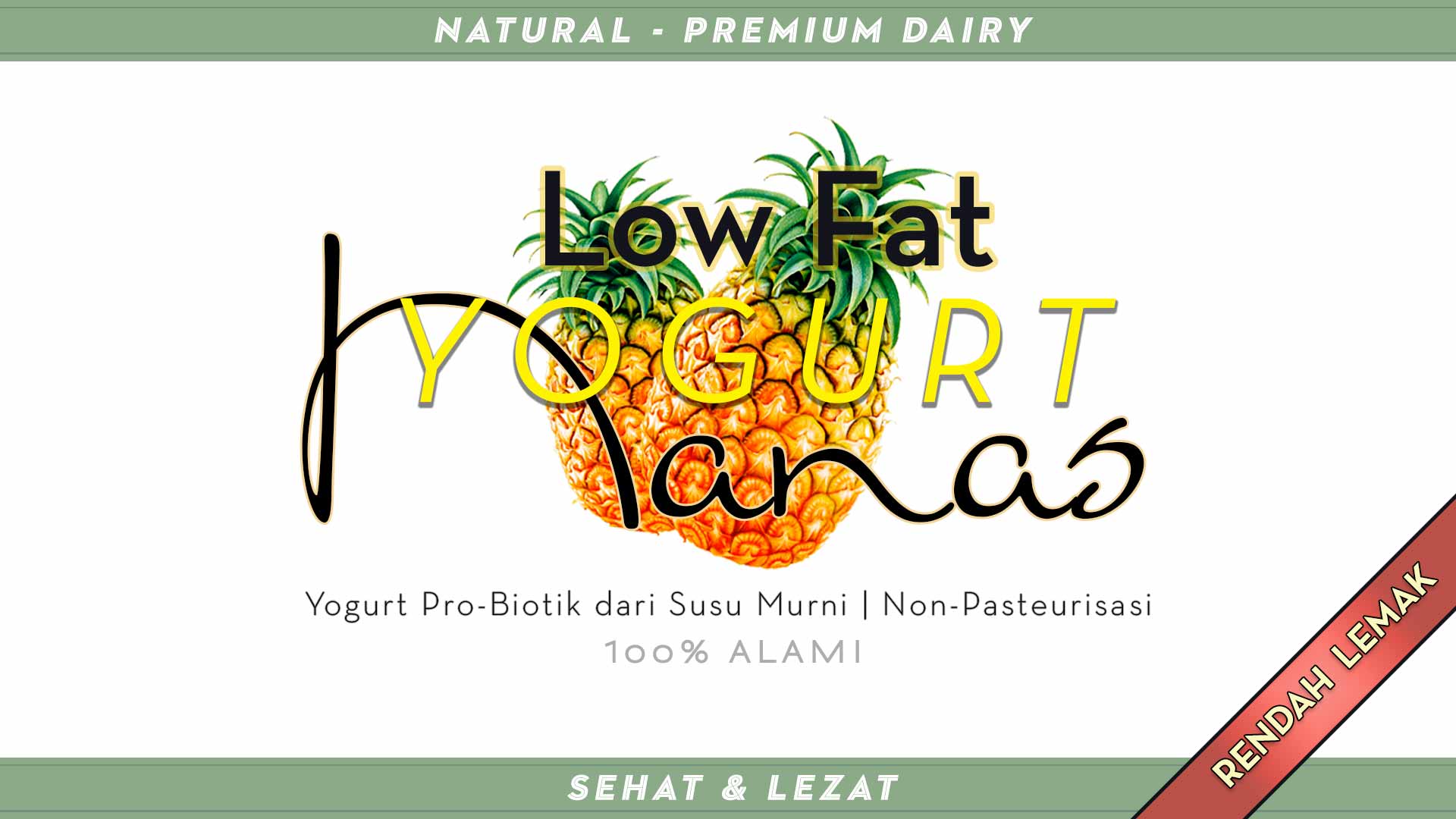 Yogurt-Nanas Low Fat